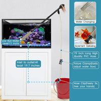 hygger Small Gravel Vacuum for Aquarium - L - image 3