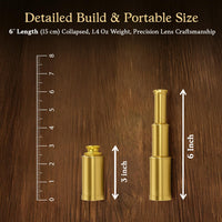 NauticalMart 6 Inch Brass Telescope with Wooden Box for Nautical - image 4