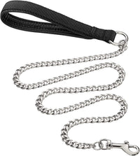 Chain Heavy Duty Metal Dog Leash - 5FTx3mm (20-100 lbs)