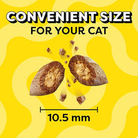 Temptations Classic Crunchy and Soft Cat Treats, Savory Salmon Flavor, 30 oz. Tub
