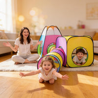 Kids Play Tunnel Tent for Toddlers - 4 Pcs a - image 3