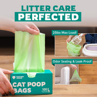 Panther Armor Cat Litter Bags for Poop - Medium (13 x 9 in) – 100 Count - image 3
