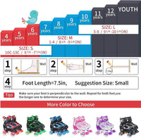 Kids Roller Skates for Boys - Green / Large(5-8) - image 2