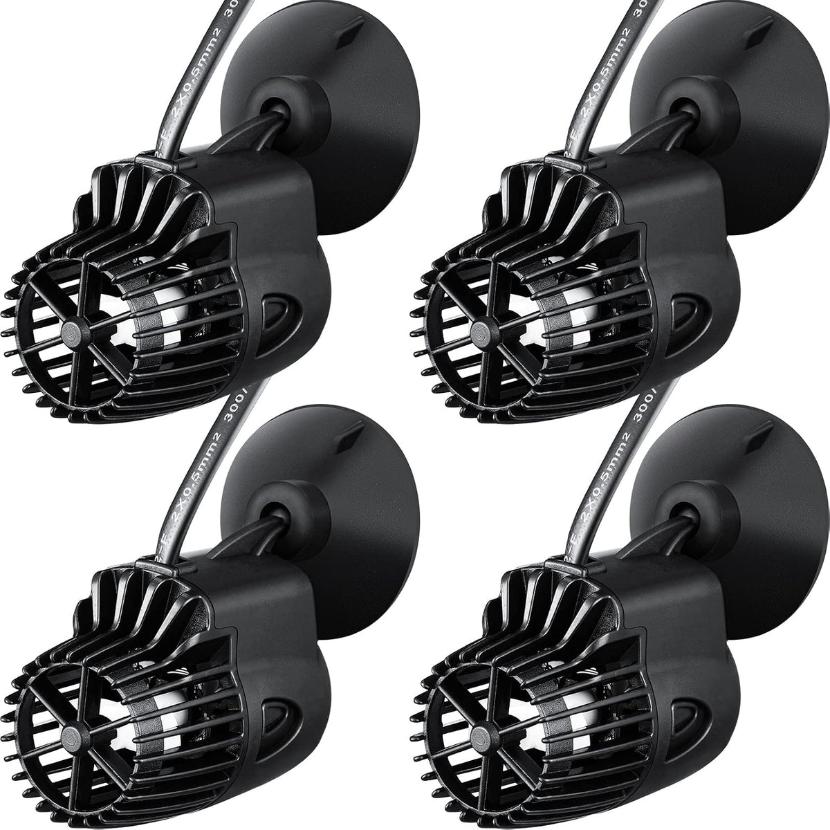 Zhengmy 4 Pcs 800 Gph Aquarium Circulation Pump with Magnetic Suction - 2