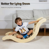 bbgroundgrm Pikler Triangle Set Climber 5 in 1 - image 4