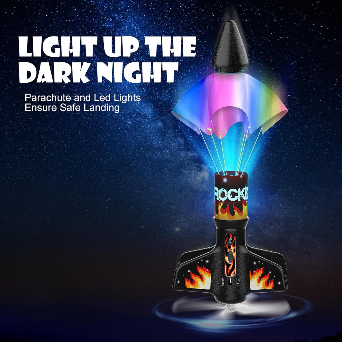 Mafbeanl Rocket Launcher for Kids - Flame - image 2