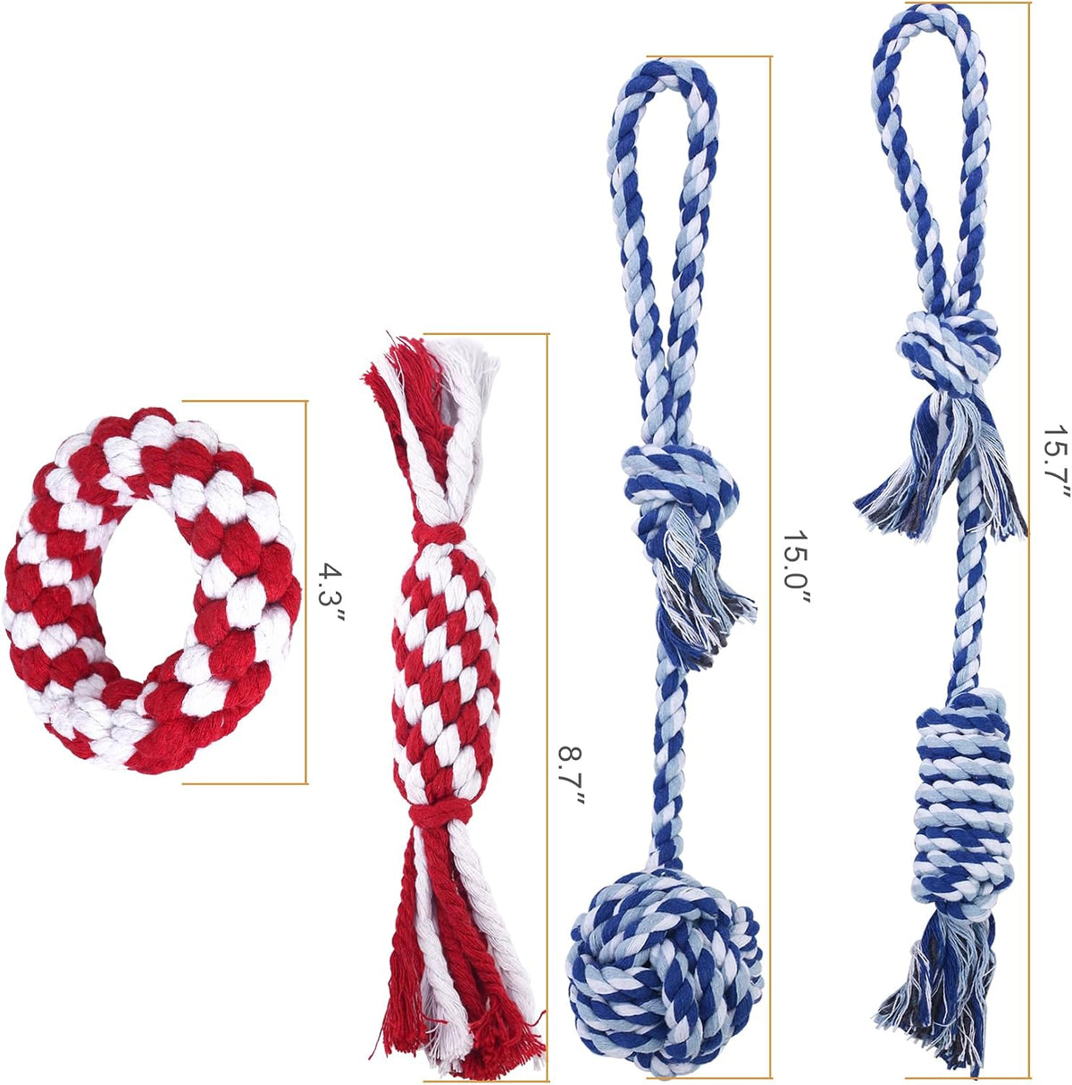Dog Rope Toys for Small Dogs - image 3