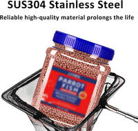 Fish Net for Fish Tank, Fine Mesh Aquarium Net with 9-24 Inch Stainless Steel Long Handle - 6 inch - image 4
