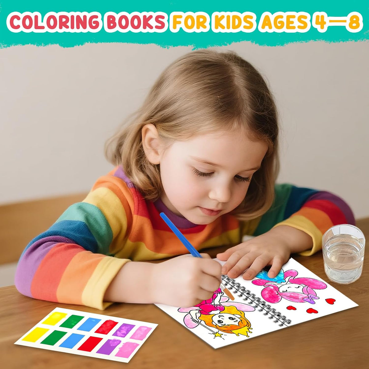 ZMLM 24 Pack Coloring Books - Fairy - image 2