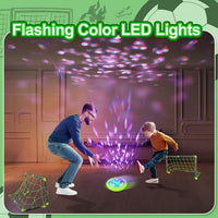 Growsland LED hover soccer ball with foam bumper and 2 goals - view 7