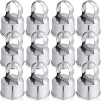 Therwen 12 pack aluminum chain link fence ring caps for 2-3/8 inch posts - view 9