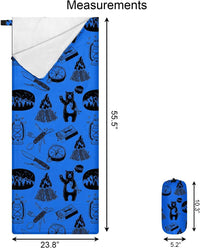 KidzAdventure kids sleeping bag in pink Best Friends print with kittens and puppies - view 8
