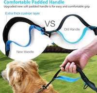 Uppetly Hands Free Dog Running Leash with Waist Belt - 1 dog/Blue / Large - image 4
