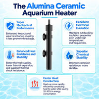Thumb-Sized 15W Super Mini Aquarium Heater with Digital Display - For Aquariums ≤ 5 Gal - image 3