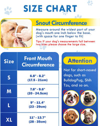 Dog Muzzle, Soft Air Mesh Muzzles for Large Sized Dogs - Red / XL - image 2