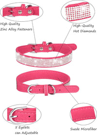 Dog Collar for Small Dogs - S / rose red - image 3