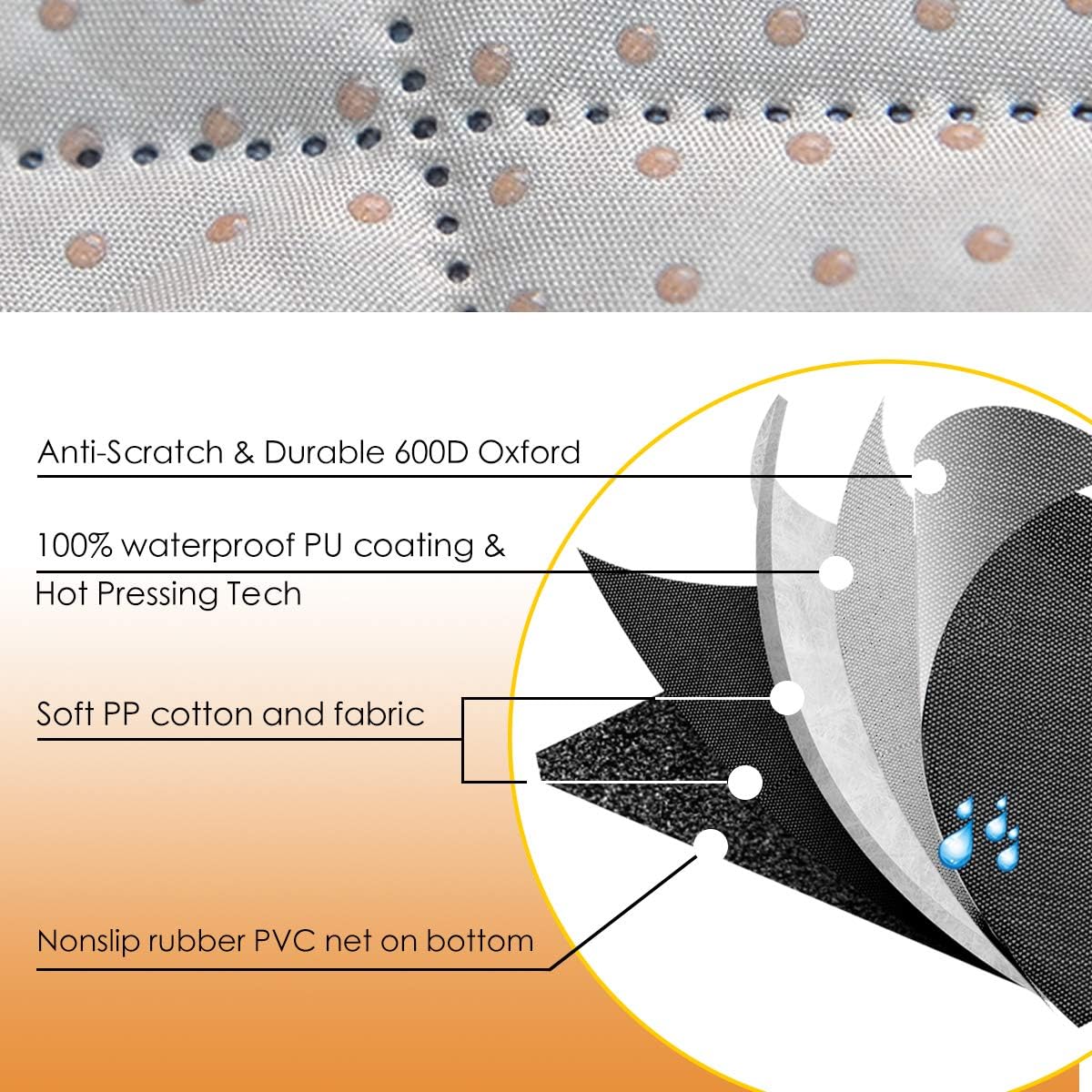 Honest Dog Car Seat Covers - Gray / Standard - image 3