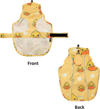Adjustable Waterproof Dog Raincoat for Dogs - Yellow Duck / X-Large(37-55lb) - image 2