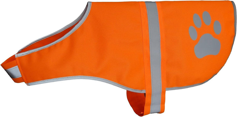 Dog Reflective Vest High Visibility Safety Jacket - Orange / XXL