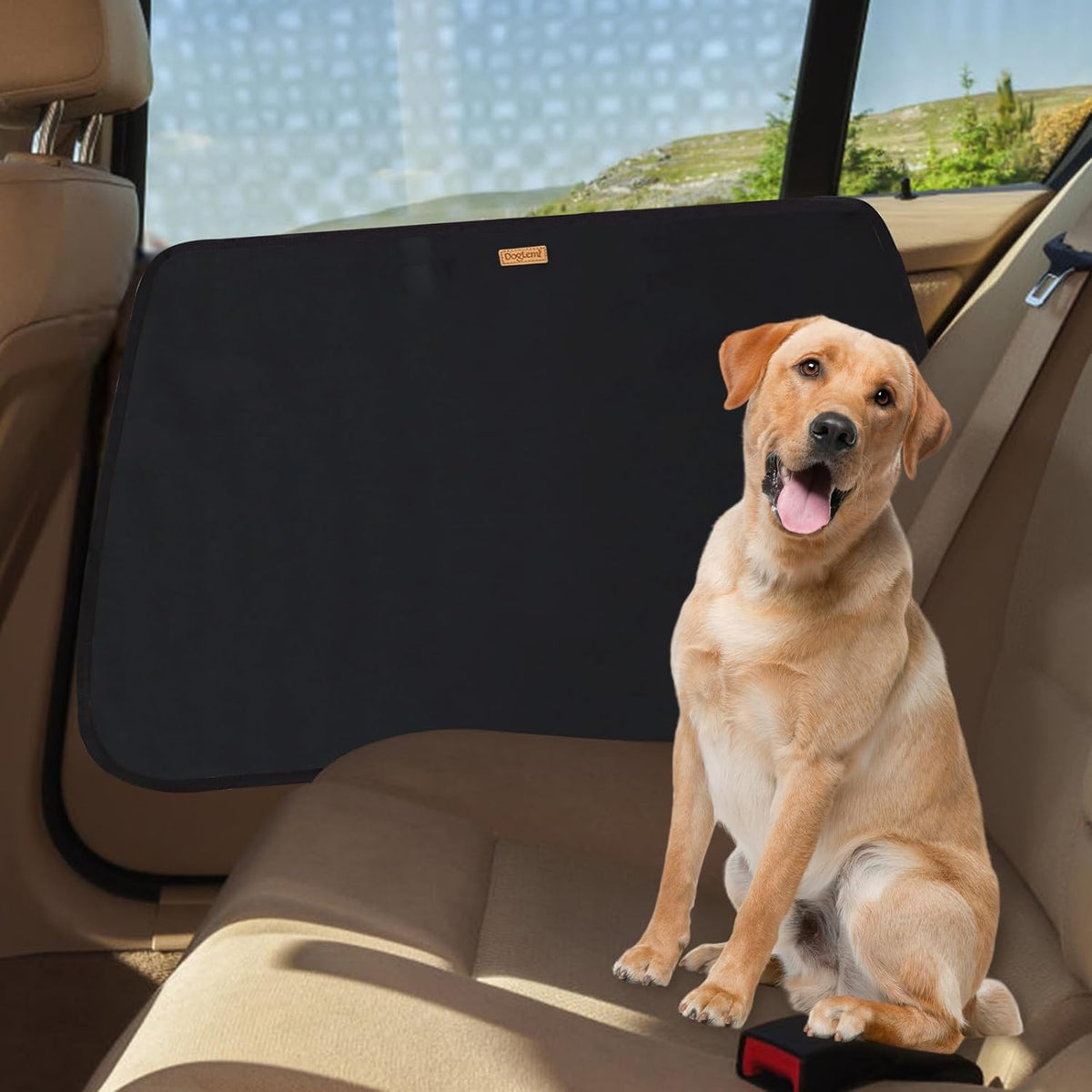 Car Door Covers 2Pack, Door Protector from Dog Scratching Black – Essentials for Dogs