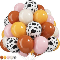 HILAVO Toy Inspired Story Balloons - Cow Yellow Pink / 35PC