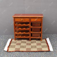 iLAND Miniature Dollhouse Accessories of Carpet for Dollhouse - 2pcs Rhythm - image 2