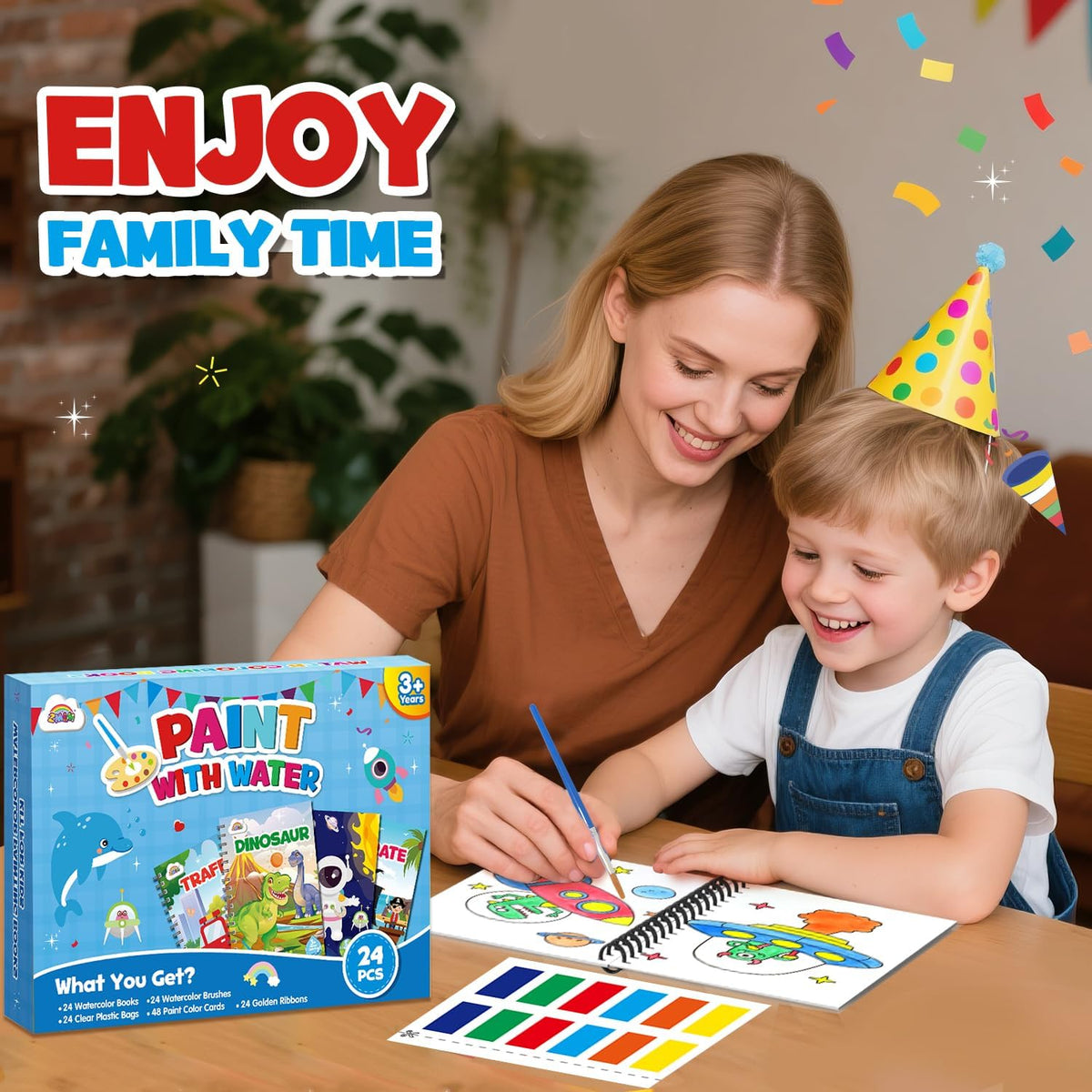 ZMLM 24 Pack Coloring Books - Boy - image 2