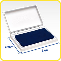 READY 2 LEARN strawberry scented stamp pad for kids with red ink in a plastic flip case - view 7