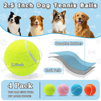 Magicorange Tennis Balls for Dogs - Multicolor / 4 Pack - image 2