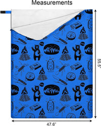 KidzAdventure kids sleeping bag in pink Best Friends print with kittens and puppies - view 12