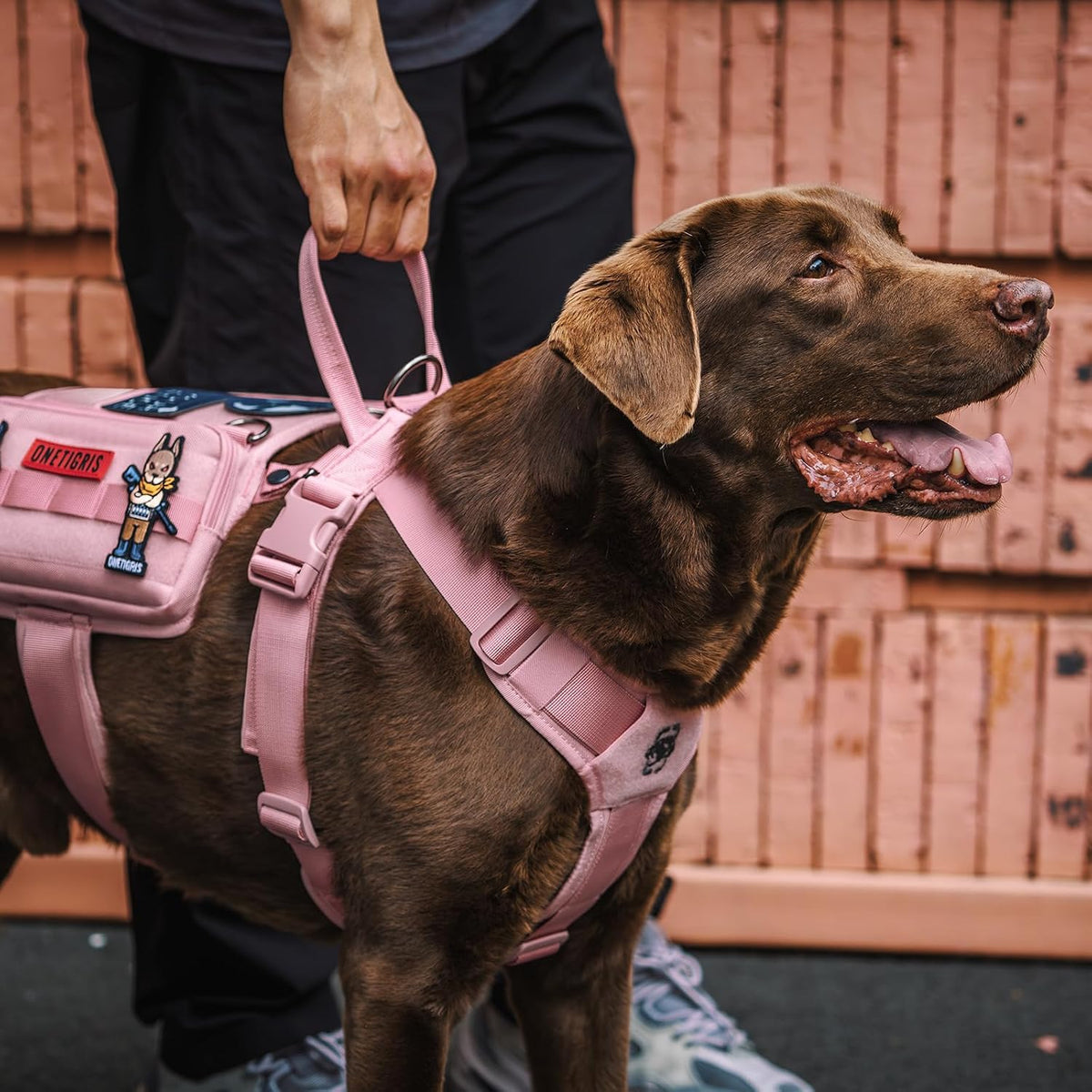 OneTigris Service Dog Vest Harness - M / Pink - image 3