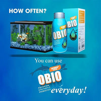 KOIKA OBIO Aquarium Water Treatment, Quick Effect (After 8-10 Hours), Improvement of Digestion and Immune Systems of Fish & Shrimp (Liquid, 180ml (6.08 fl oz))