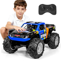 KB KAIBO 1:16 Amphibious Remote Control Car - Q205 Blue