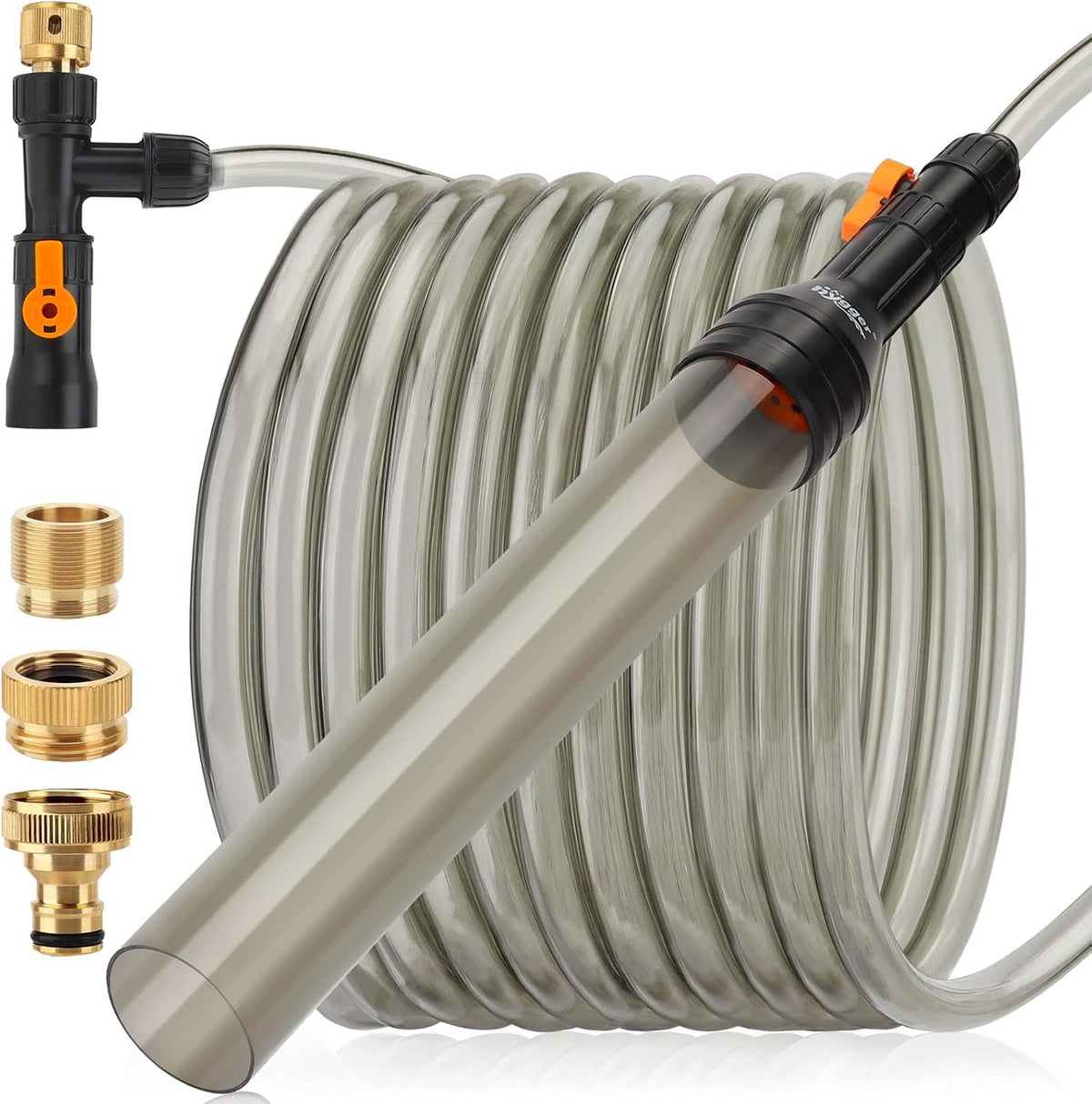 hygger Upgrade Aquarium Water Changer Kit - 49FT