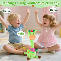 Emoin Adjustable Volume Control Dancing Cactus Toy Talking Cactus Toy - Talking giraffe toy - image 3