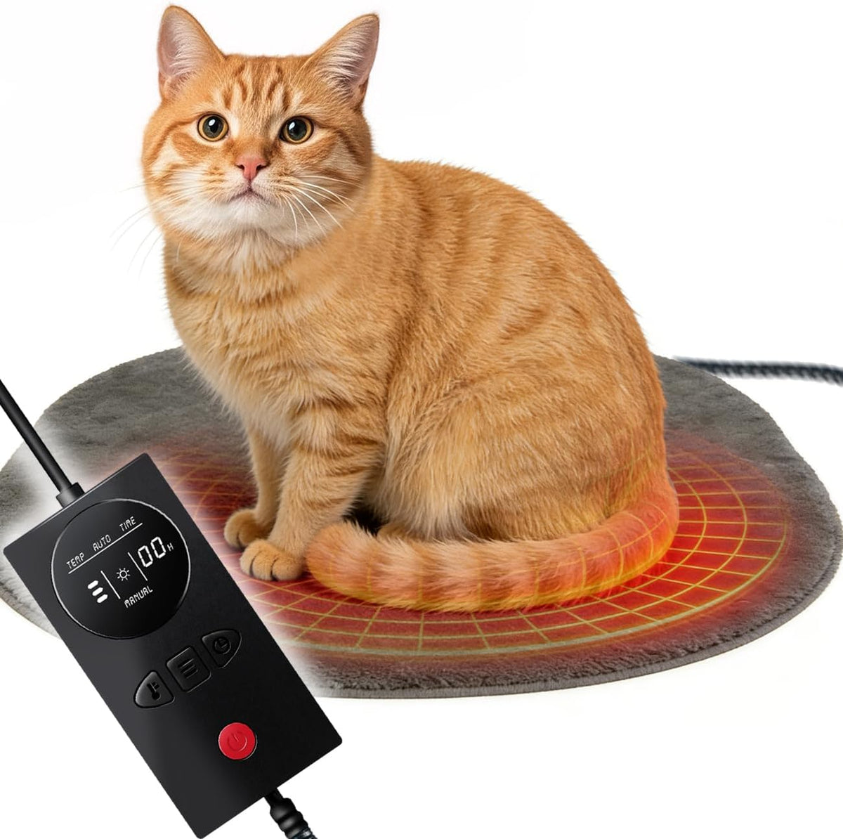 Pressure Activated Pet Heating Pad 18 x 22, Gravity Sensing - Small