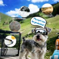 Dog Goggles for Small Breeds - Medium / Black - image 3