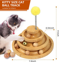 Cat Ball Track Toy, Kitty Toys Roller - Medium - Standard - image 2