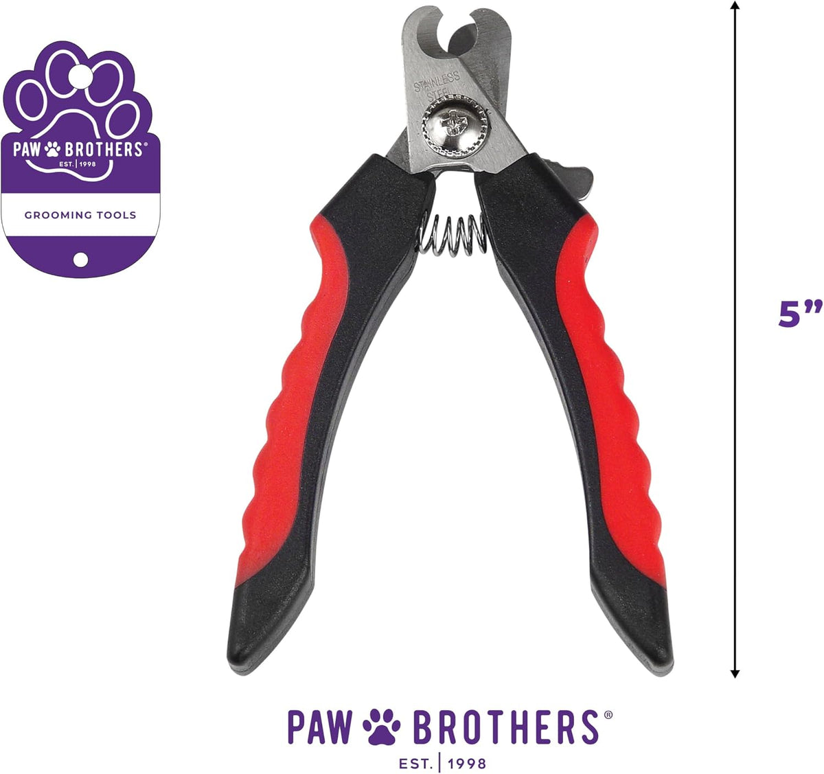 Ryan's Pet Supplies Paw Brothers Nail Clipper for Dogs and Cats - Small - image 2