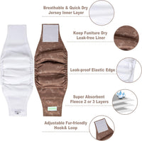 wegreeco Small Dog Diapers Male - Dinosaurs / Medium / 5 - image 2