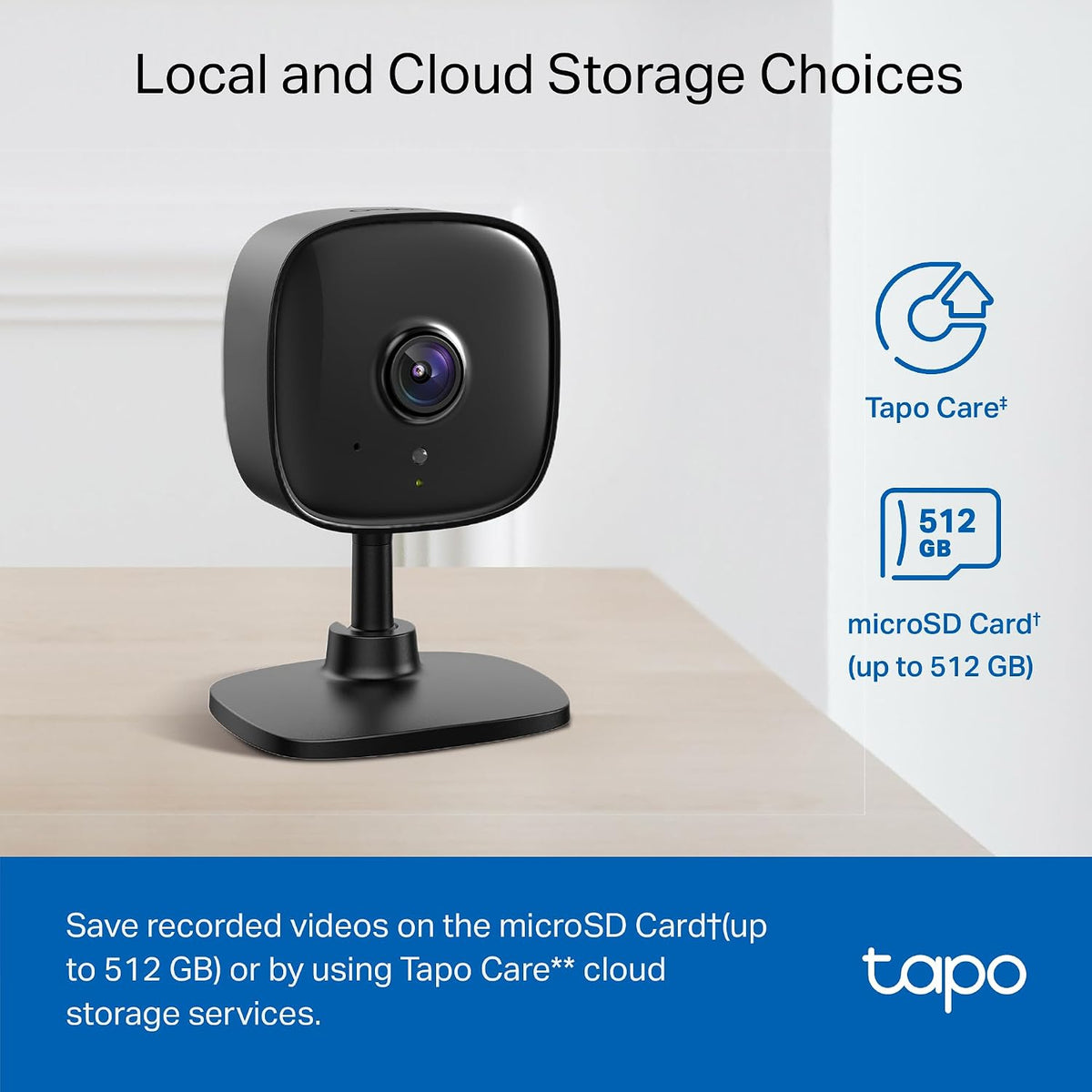 Tapo 1080P Indoor Security Camera, Baby Monitor, Dog Camera - 1080P / Black / 1-Pack - image 4