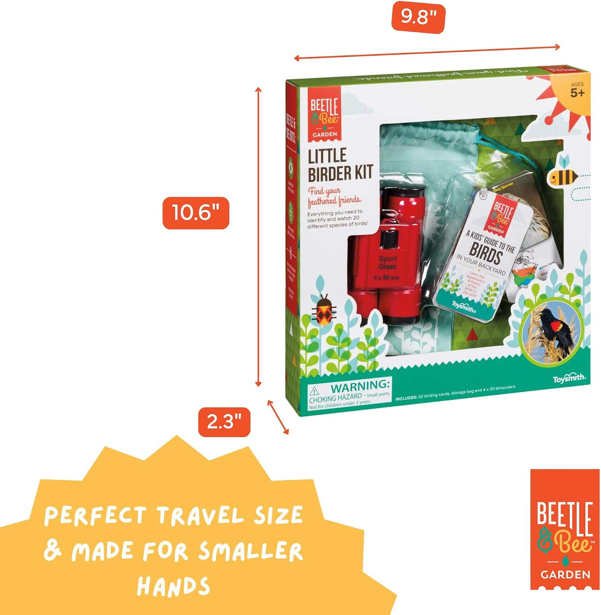 Beetle & Bee Build A Bird Bungalow - Little Birder Set - image 3