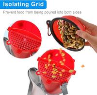 Dog Travel Water Bottle Collapsible Bowls - Red - image 4
