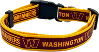 NFL Vikings Dog & Cat Collar - Washington Commanders / Large - image 2