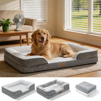 Orthopedic Dog Bed Medium Size Dog, Memory Foam Dog Bed Couch - Dark Grey / 44.0" L x 31.5" W x 7.5" Th