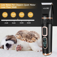 Dog Clippers Professional Heavy Duty Grooming Clipper 3-Speed - Black - image 4