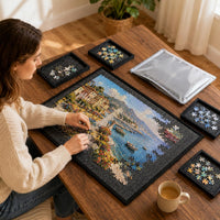 Yunihome puzzle board for 1000 pieces with 4 sorting trays and protective cover - view 19
