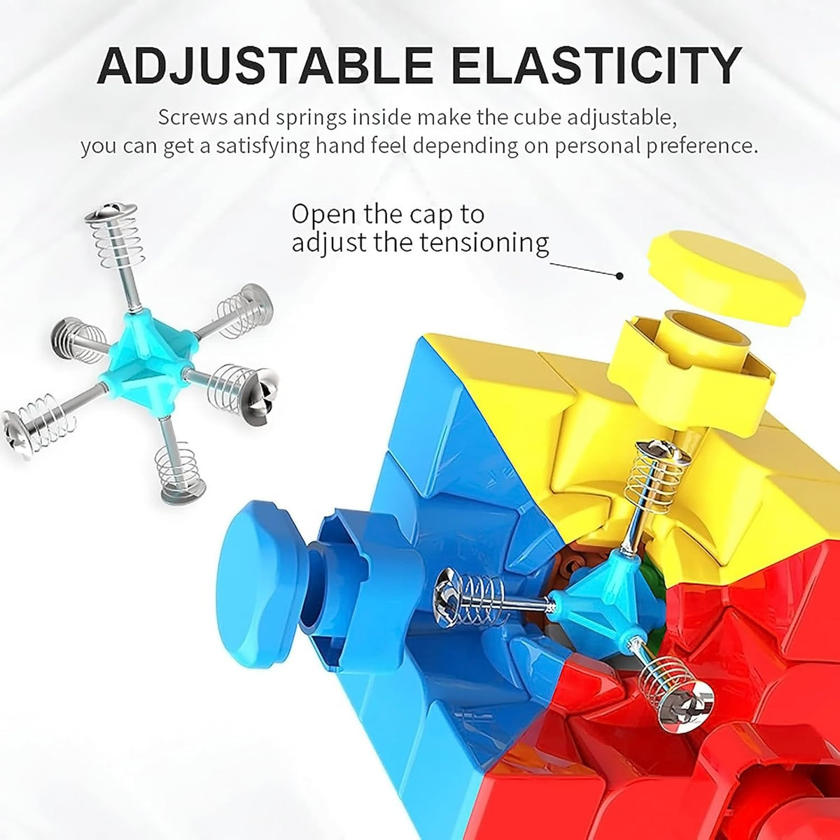 CFMOUR stickerless 2x2 and 3x3 speed cube set in gift box - view 10