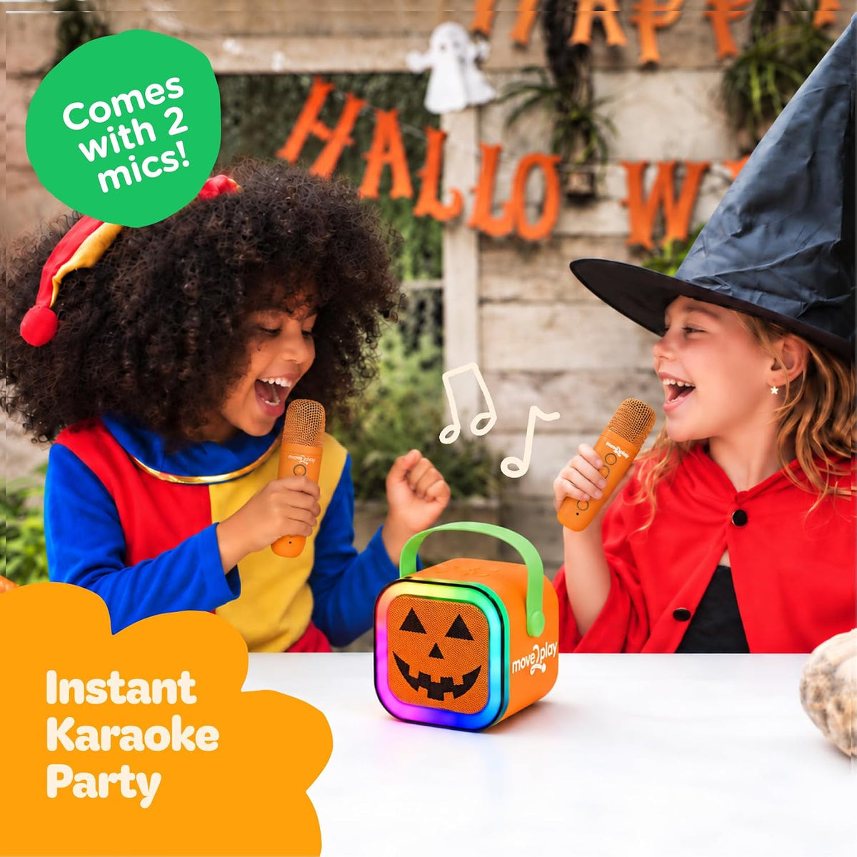 Move2Play, Halloween Karaoke Machine for Kids - Halloween - image 3