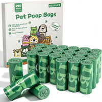 24 Rolls 240 Coreless Dog Poo Bags - 240 Count (Pack of 1)